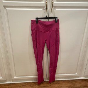 Lululemon Fuscia Running Tights